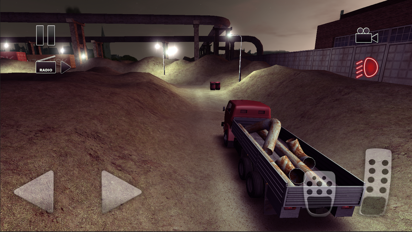   Truck Driver louco estrada: captura de tela 