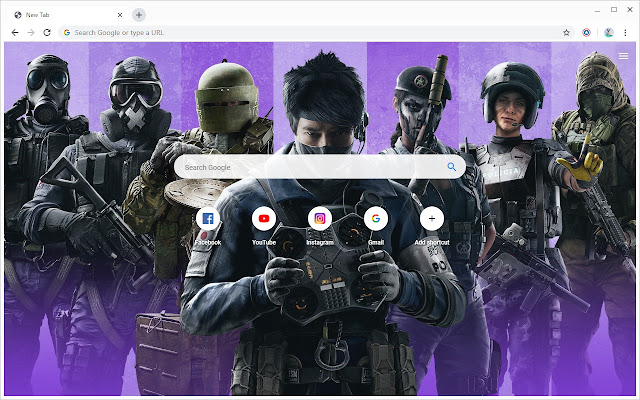 レインボーシックス シージ 壁紙新しいタブ