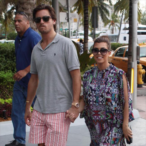 Kourtney Kardashian and Scott Disick