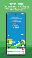 Miqat: Prayer Times, Qibla Screenshot 3 of 9