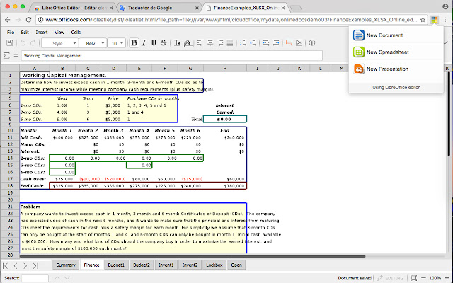 LibreOffice Editor