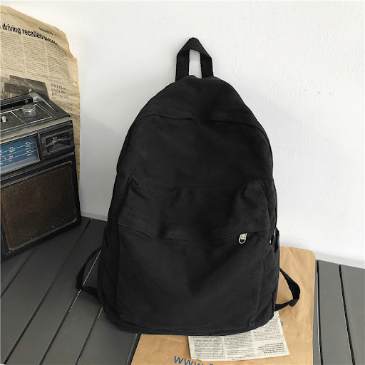Title 3, Vintage Canvas Backpack For College Students. D...
