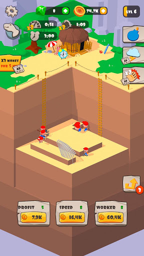 Screenshot Idle Archeology Tycoon