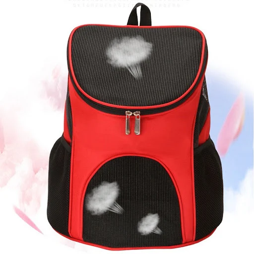 Cat Carrying Bag Foldable Double Shoulder Portable Pet Products Travel Outdoor Breathable Backpack Factory Direct Selli
