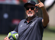 Robert du Preez (Head Coach) of the Sharks.