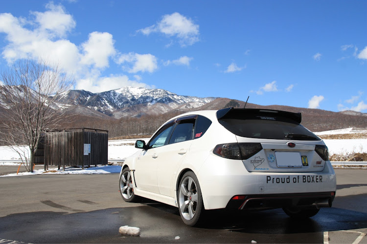 インプレッサ ハッチバックの長野ドライブ・嬬恋パノラマライン・チェリーパークライン・バラギ湖・インプレッサWRXSTIに関するカスタム事例の投稿画像7枚目