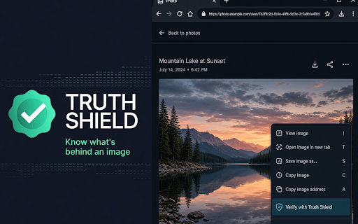 Truth Shield - AI Content Signal Checker screenshot 1
