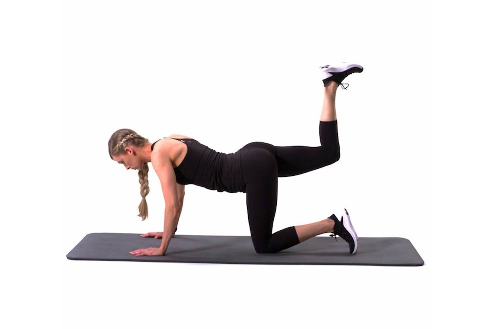 Single-Leg Glute Kickback — SHOCK – SHOCK: Women's Fitness