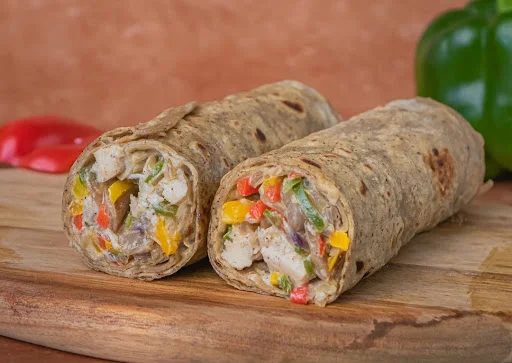 Mughlai Chicken Kathi Roll - High Protein