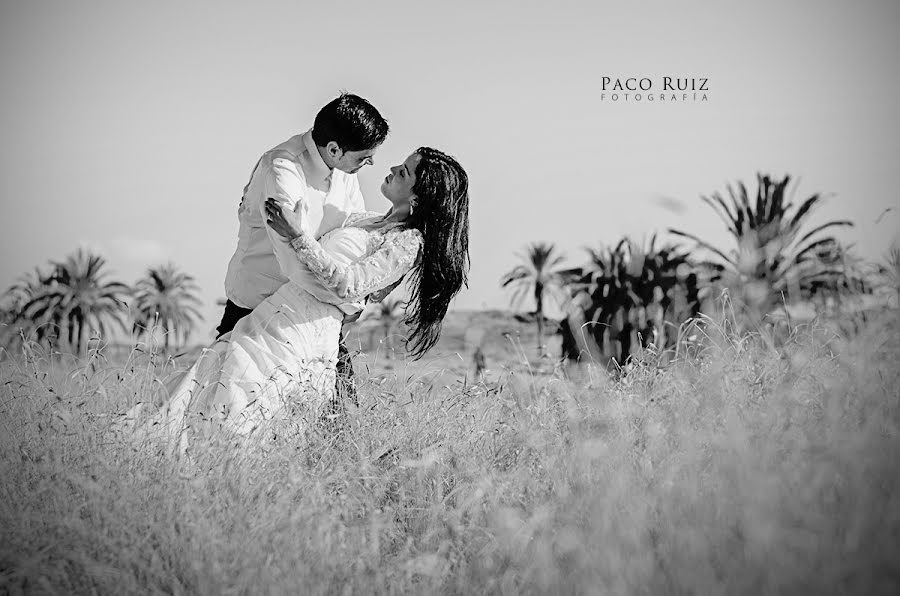 Fotógrafo de bodas Paco Ruiz (pacoruiz). Foto del 15 de junio 2015