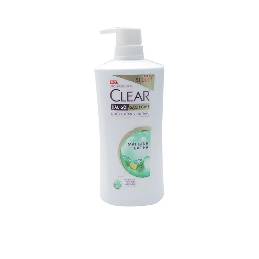 Dầu gội sạch gàu Clear Mát Lạnh Bạc Hà 630g