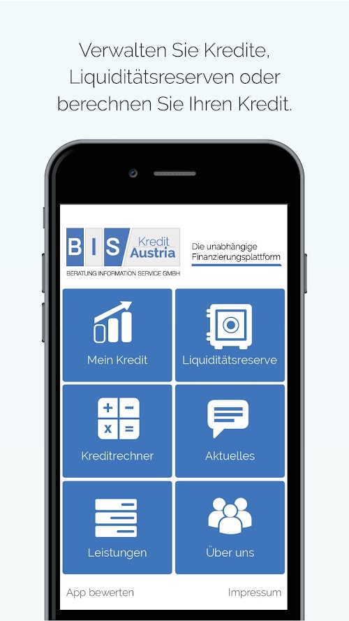 Android application Kreditapp screenshort