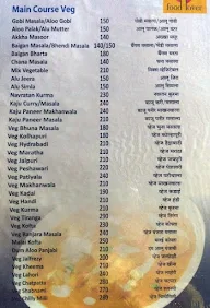 Vaishnavi Restaurant & Bar menu 8