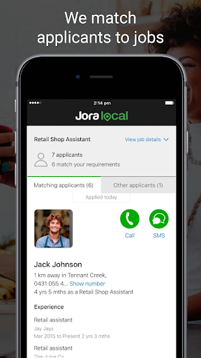 Screenshot Jora Local - Hire Staff & Job 