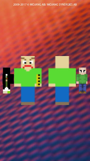 Baldi skins for MCPE Mod Apk Unlimited Android 