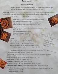 Morellos menu 3