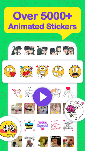 Animated Emojis Sticker for WA