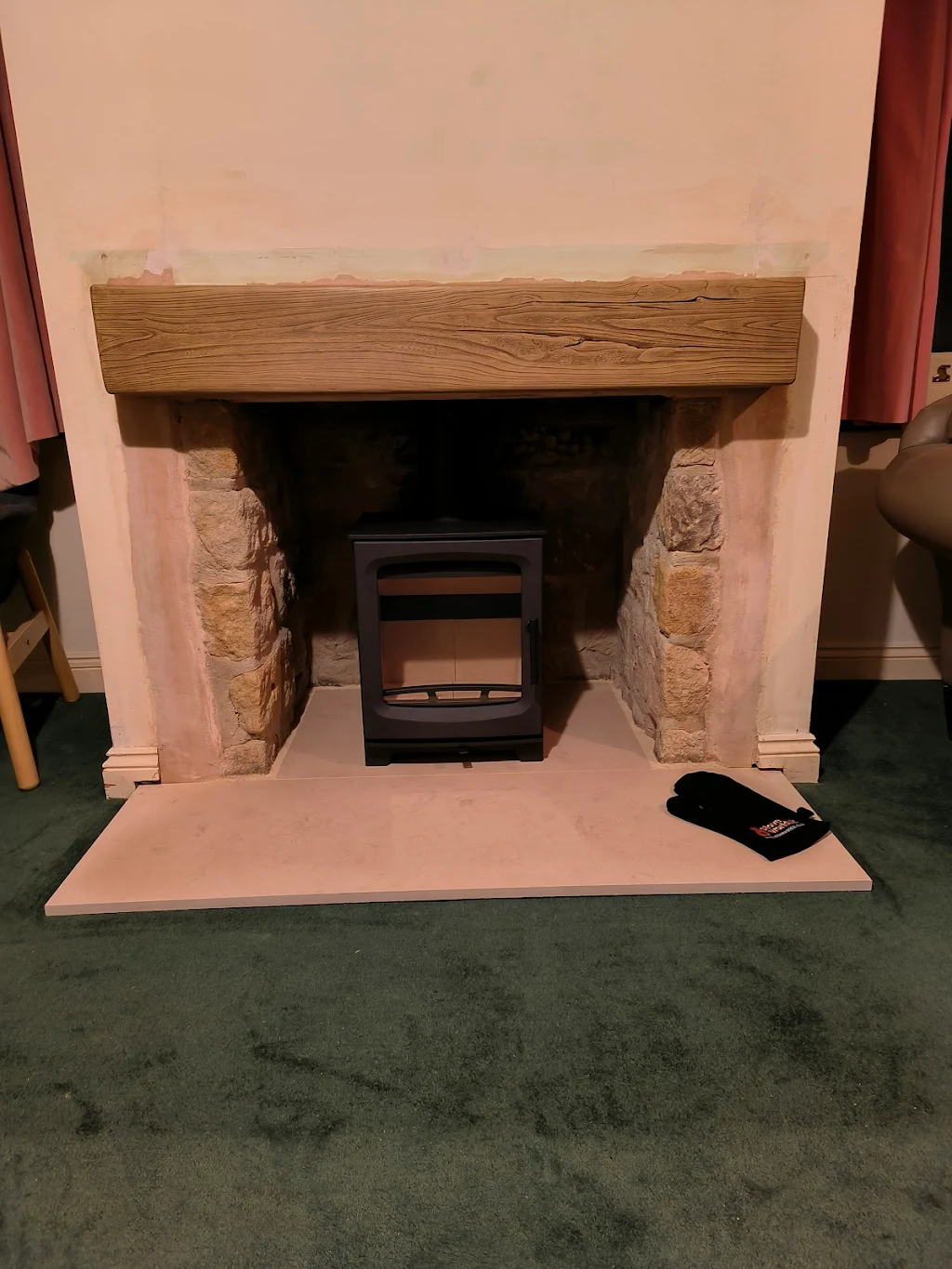 Album cover: Hooga Ecosy5 stove installation - Hazelwood, Derbyshire 