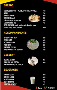 Foodie Dineout menu 1