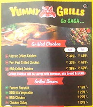 Yummy Grills menu 2