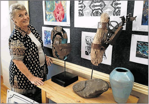 Belgravia Art Centre bursar Sylvia Skinner, 81, spent her last day at work yesterday after retiring for the second time following almost 45 years at the centre. She intends to write a history of the school Picture: BARBARA HOLLANDS