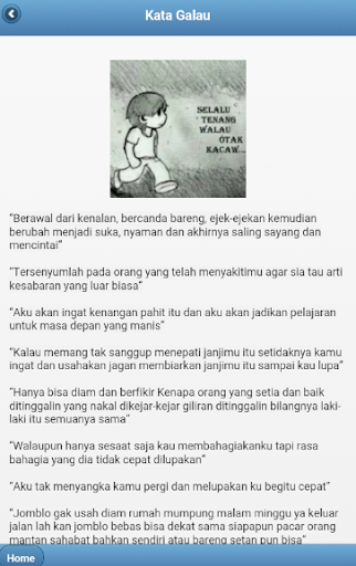 Kumpulan Kata Kata Galau App Report On Mobile Action App