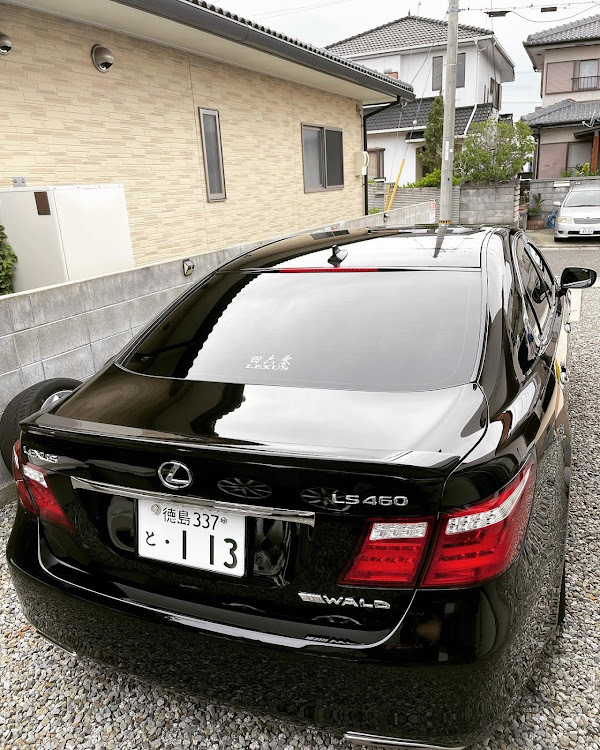 LSの洗車・LEXUS・ls460・9月もよろしくお願いします。に関するカスタム事例の投稿画像2枚目