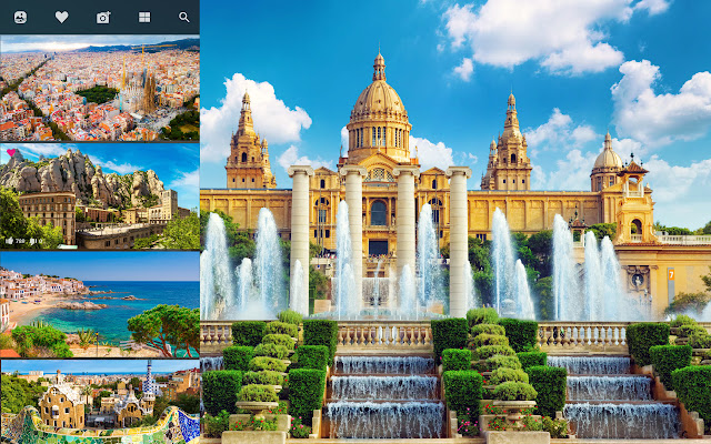 Barcelona City HD Wallpapers New Tab