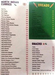 Vasudev Adiga's, SB Towers menu 3