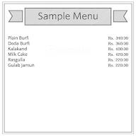 Shree Bikaner Misthan Bhandar menu 1