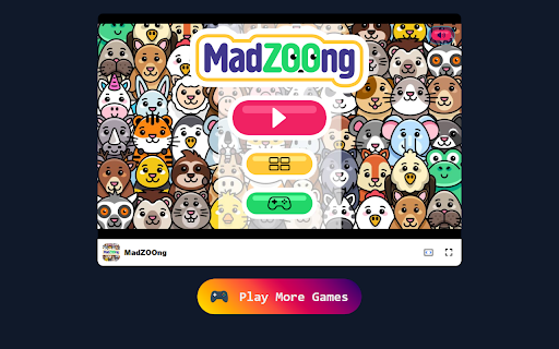 MadZOOng Game - Match animal icons and beat all the levels! Preview 1
