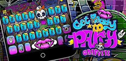 Party Graffiti Theme Screenshot 1 of 4