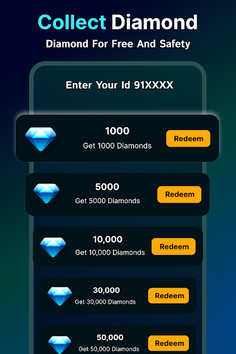 Screenshot Get Daily Diamonds FFF Tips