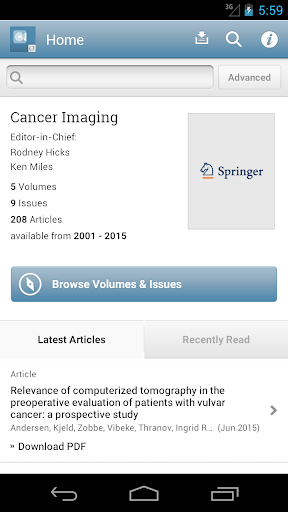 Cancer Imaging