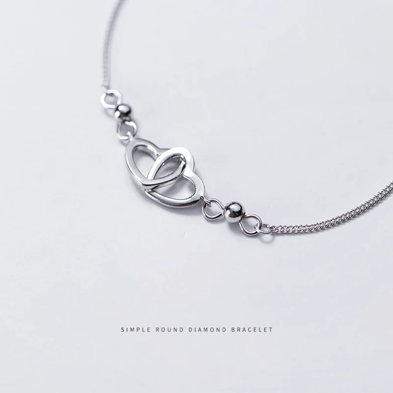 Title 4, Damen Silber Armband Glänzend Hohl Die perfekte...