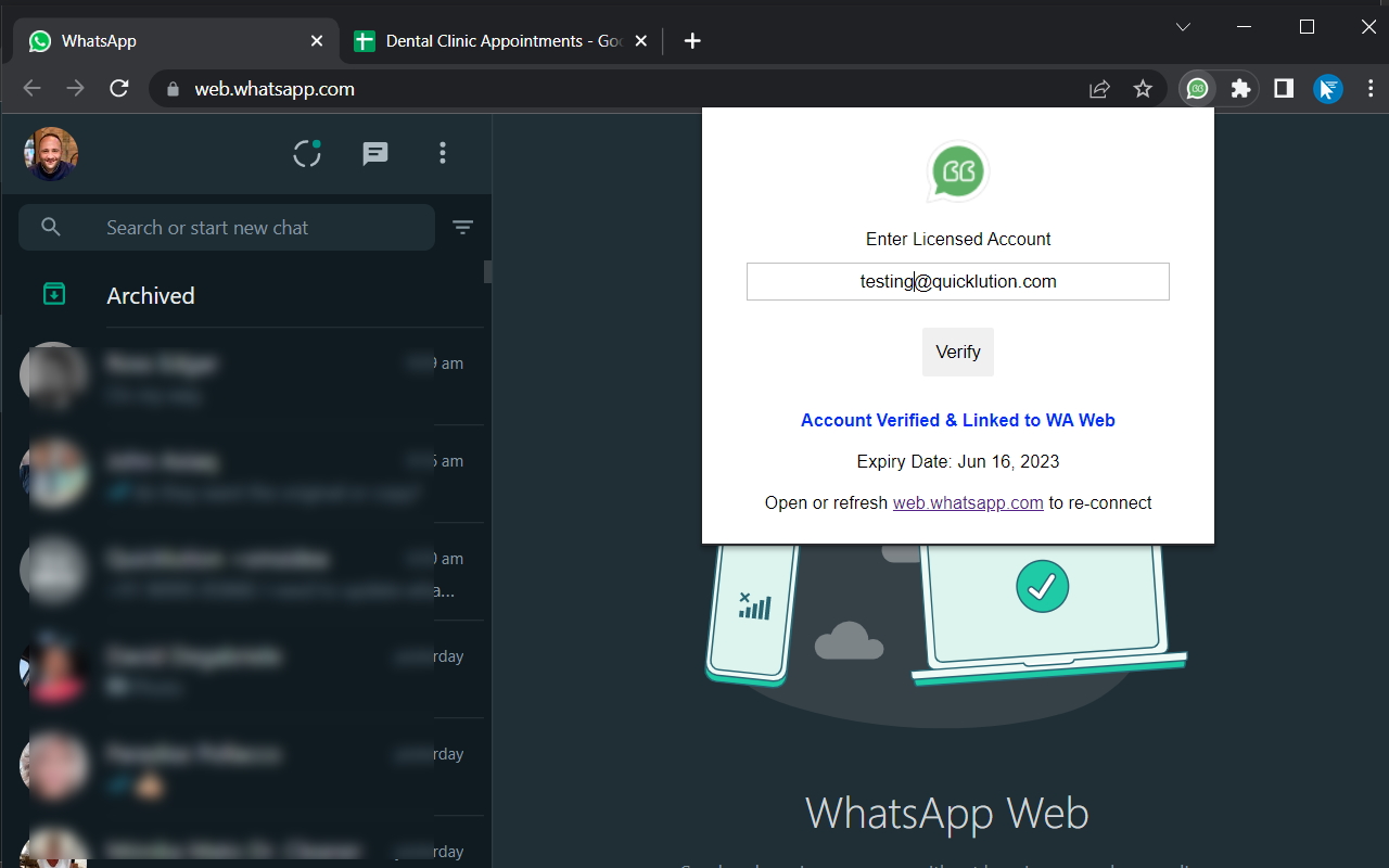 WhatsApp Sender Preview image 1