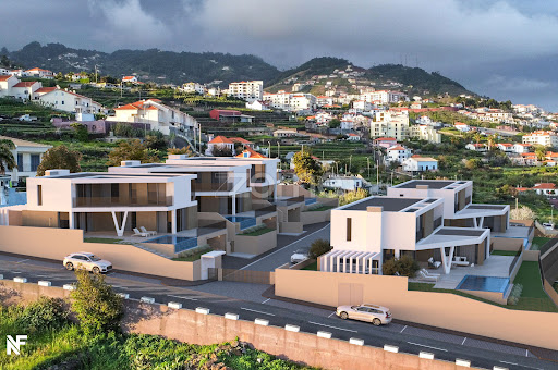 Maison contemporaine avec piscine et terrasse 1