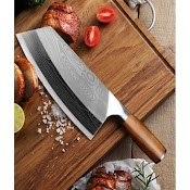 Dao - Dao Bếp Nhật Bản Santoku Thép Damascus Mã Dt124 Vns