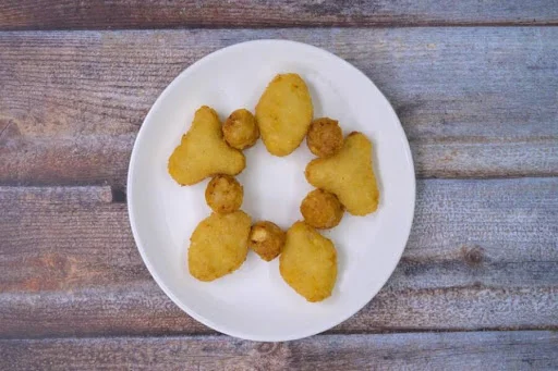 Chilli Garlic Potato (5 Pc)+veg Cheese Corn Nuggets (5 Pc)