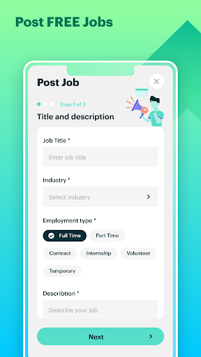 Screenshot Worquik Job Search: Jobs app