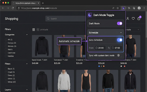 Dark Mode Toggle screenshot 2
