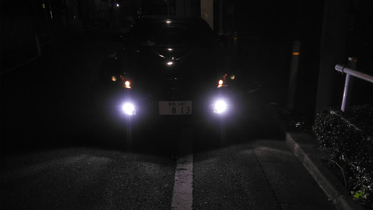 RX-8のドライブ・フォグランプ交換・首都高ドライブ・rx-8・大黒PAに関するカスタム事例の投稿画像1枚目