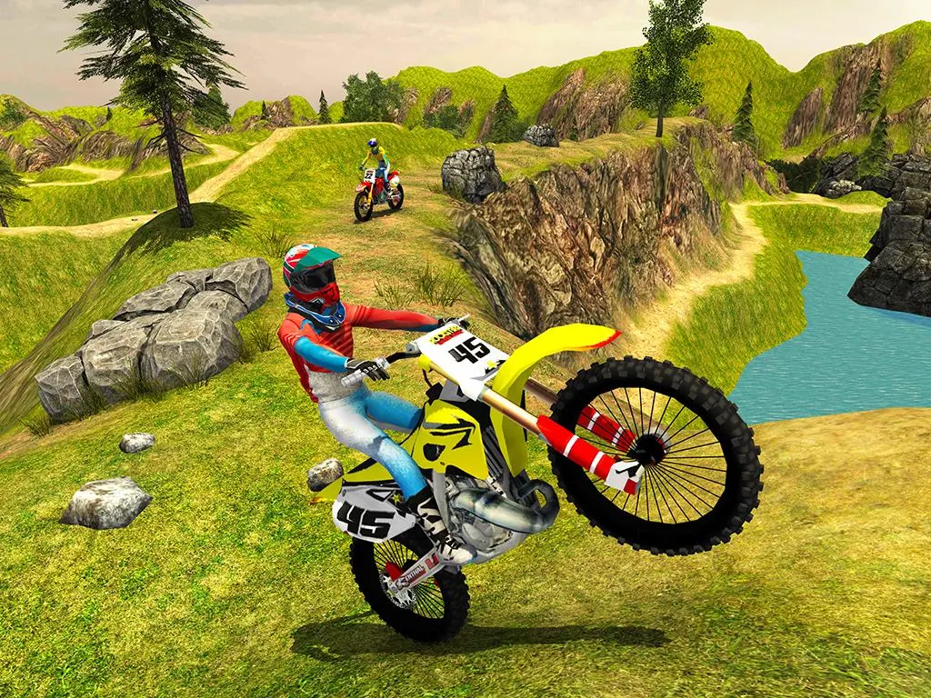   Uphill Offroad Motorbike Rider- 스크린샷 