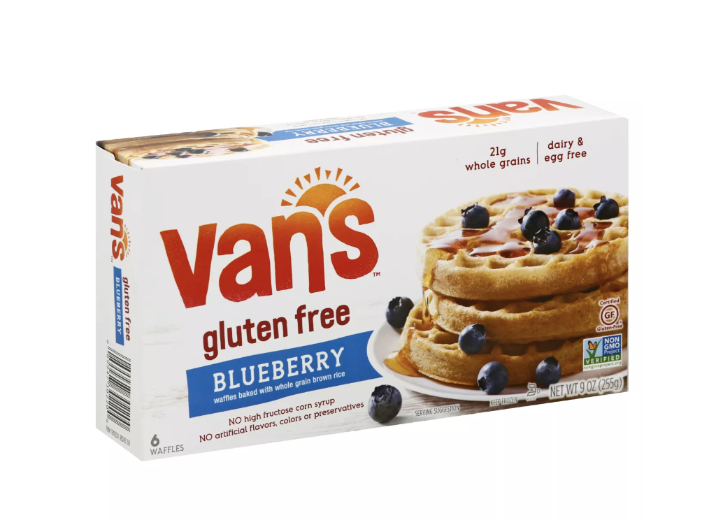 Gluten Free Blueberry Waffles