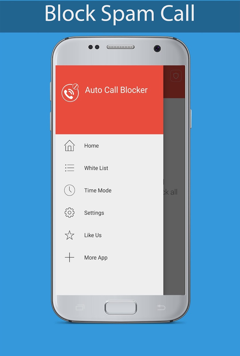 Auto Call Blocker Screen 1