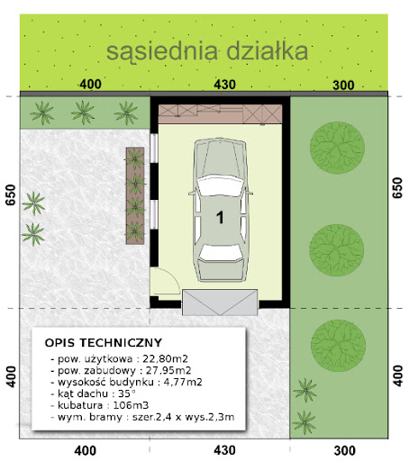 G-T1b - Rzut przyziemia