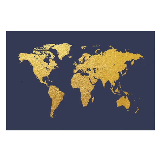 Title 3, World image decorative canvas paintings. High-d...