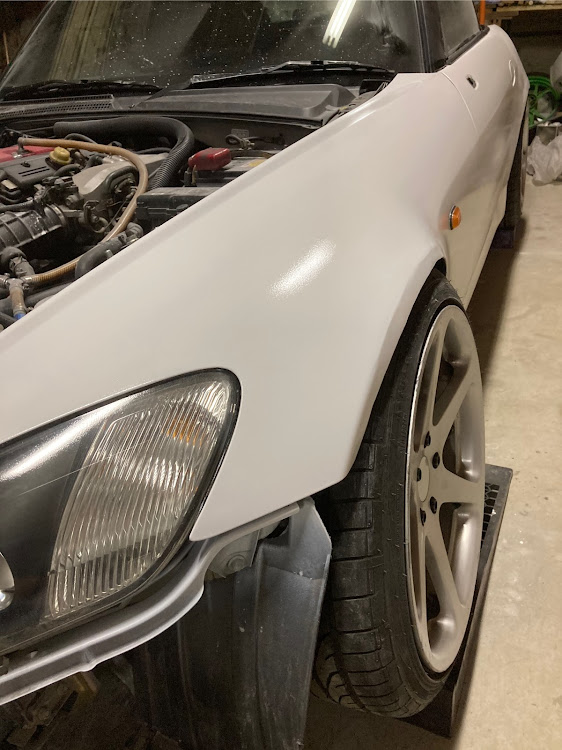 S2000の全塗装・関西ペイント・s2000・ホワイトに関するカスタム事例の投稿画像2枚目