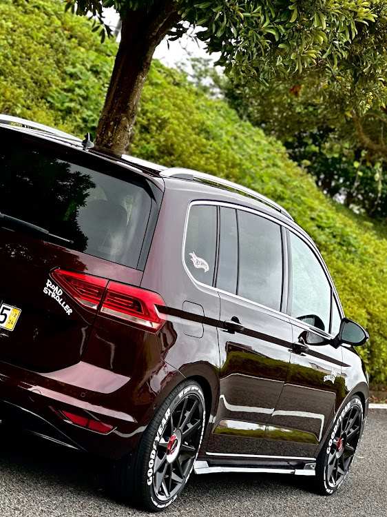 ゴルフトゥーランのrotiform・CVT・ホワイトレター・GOODYEAR・ingo noak tuningに関するカスタム事例の投稿画像3枚目