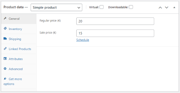 How to set sale prices on WooCommerce